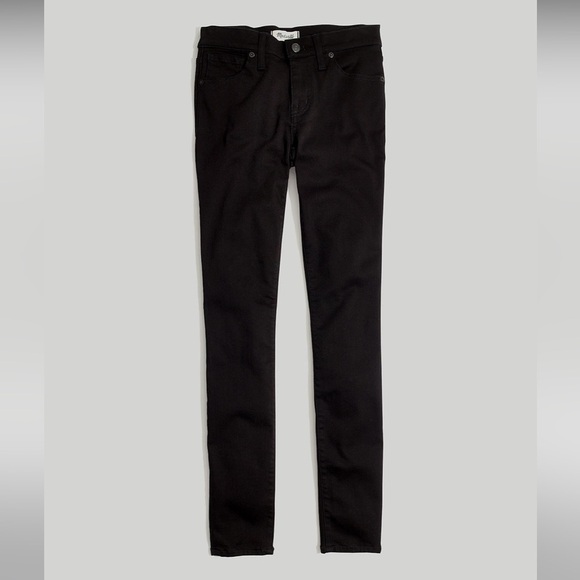 Madewell Petite 8" Skinny Jeans Carbondale Wash black J9158 P23 23 - Picture 5 of 5